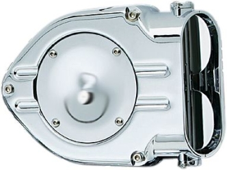 Kuryakyn Standard Hypercharger Air Cleaner In Chrome Finish For Harley Davidson Motorcycles (8446)