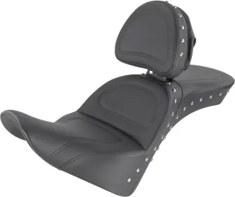 Saddlemen Explorer Special Seat With Driver Backrest For Harley Davidson 2018-2023 Softail FLDE, FLHC/S & FLSL Models (818-33-040)