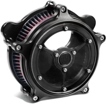 Roland Sands Design Clarity Air Cleaner Kit in Black Ops Finish For 2018-2023 Softail, 2017-2023 Touring (With Both 107 Inch & 114 Inch Engines) Models (0206-2143-SMB)