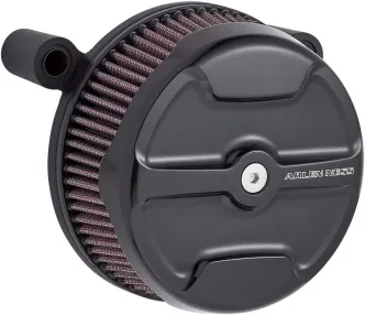 Arlen Ness Knuckle Stage 1 Big Sucker In Black Finish With Pre-Oiled Filter For Harley Davidson 1991-2022 Sportster Models (18-754)
