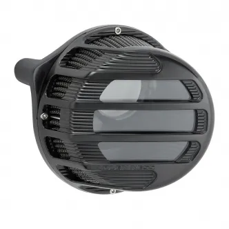 Arlen Ness Sidekick Air Cleaner In Black Finish For Harley Davidson 2008-2016 FLT & 2016-2017 FLST & FXDLS Models (81-302)