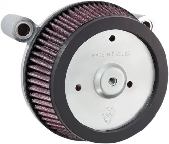 Arlen Ness Big Sucker Stage 1 Air Cleaner Kit With Standard Backing Plate & Pre-Oiled Filter For Harley Davidson 1999-2017 Twin Cam (Exc. E-Throttle & 99-01 FLT) (18-505)