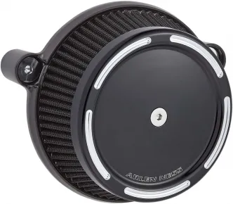 Arlen Ness Slot Track Stage 1 Big Sucker Air Cleaner Kit In Black For Harley Davidson 2018-2023 Softail & 2017-2023 Touring Models (18-308)