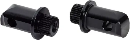 Arlen Ness Fusion Splined Footpeg Mount in Black Finish For 2014-2020 Indian Models (I-1391)