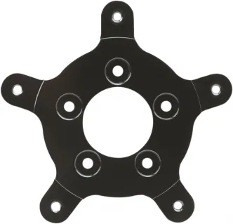 Arlen Ness Universal Brake Rotor Adapter Kit In Black Finish For Harley Davidson 2014-2024 Touring Models (33-100)