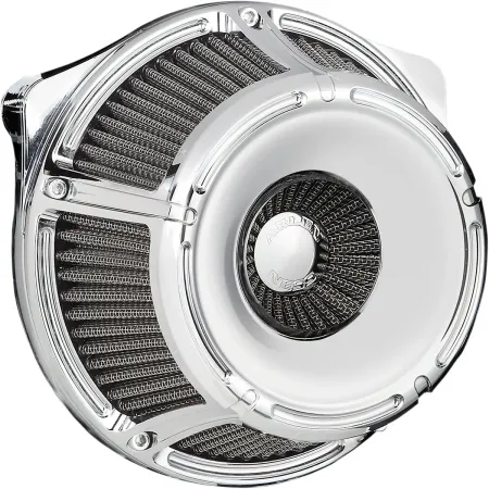 Arlen Ness Slot Track Inverted Air Cleaner Kit In Chrome Finish For Harley Davidson 2008-2016 Touring, 2016-2017 FLST & FXDLS Models (18-920)