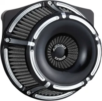 Arlen Ness Slot Track Inverted Air Cleaner Kit In Black Finish For Harley Davidson 1991-2022 Sportster Models (18-925)