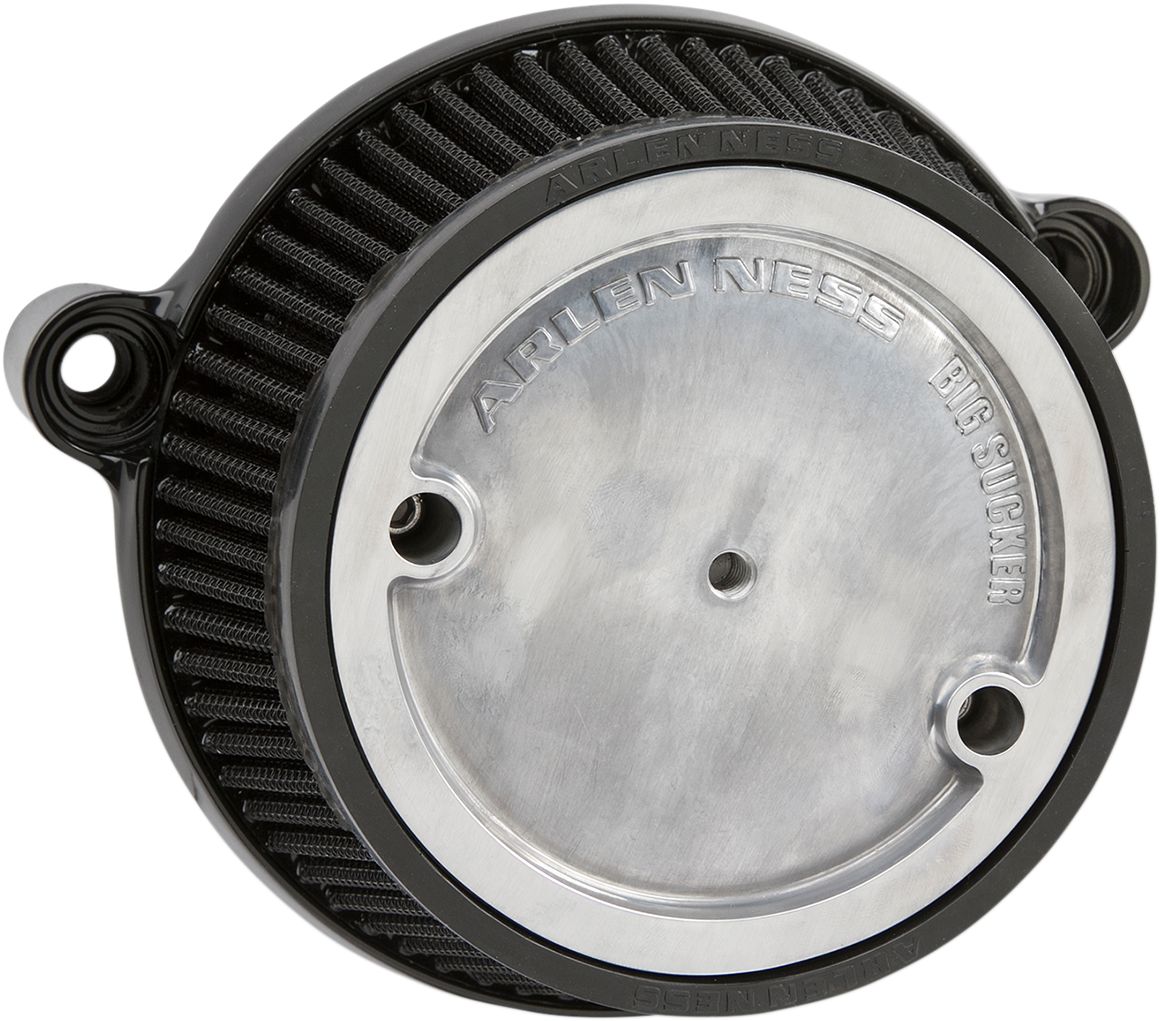 Arlen Ness Big Sucker Stage 1 Air Filter Kit In Black Finish For Harley