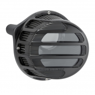 Arlen Ness Sidekick Air Cleaner In Black Finish For Harley Davidson 2000-2017 Dyna, Softail & Touring Models (Excl. E-Throttle) (81-304)