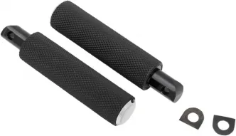 Arlen Ness Fusion Knurled Passenger Footpeg In Chrome Finish For 2014-2020 Indian Chief & Chieftain Models (I-1313)