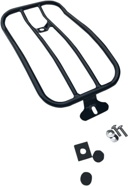 Motherwell 7 Inch Luggage Rack In Matt Black Finish For 2018-2021 FLSL (MWL-151-018-MB)