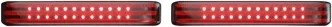 Custom Dynamics ProBEAM Bagz Saddlebag Light In Black With Smoke Lens For Harley Davidson 2009-2013 Touring Motorcycles (PB-SB-SS8-BS)