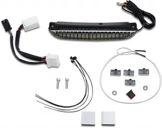 Custom Dynamics Luggage Rack Light With Smoke Lenses For Harley Davidson 2005-2017 Softail Motorcycles (CD-LR-08-S)