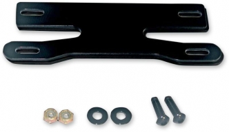 Custom Dynamics UTV Universal License Plate Mount In Gloss Black Finish (CD-UTV-LPF-MT)
