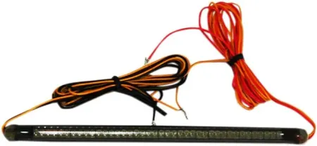 Custom Dynamics 5.7 Inch Integrated 3 Section L.E.D. Light Bar With Amber L.E.Ds With Smoke Tube (TF40ARS)