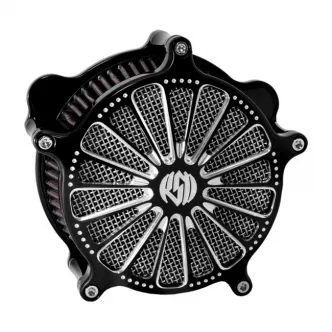 Roland Sands Design Venturi Air Cleaner Domino in Contrast Cut For 1991-2020 XL (Excluding XR1200) Models (0206-2029-BM)