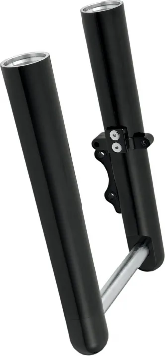 Arlen Ness Hot Legs Smooth Single Disc In Black Finish For 2007-2017 Softail Models (06-551)