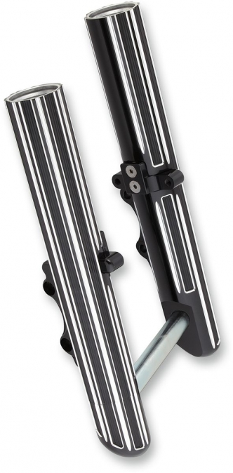 Arlen Ness Hot Legs Dual Disc 10-Gauge In Black Finish For 2008-2013 Touring Models (40-525)