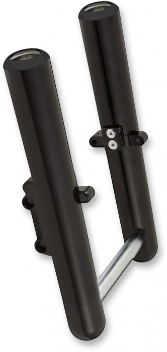 Arlen Ness Hot Legs Smooth Single Disc Black Finish For 2000-2007 Touring Models (06-523)