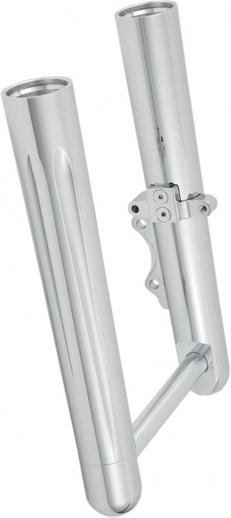 Arlen Ness Hot Legs Deep Cut Dual Disc In Chrome Finish For 2014-2016 Touring Models (40-502)