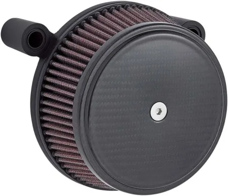 Arlen Ness Stage 1 Big Sucker Air Cleaner Kit In Carbon Fiber With Pre-Oiled Filter For Harley Davidson 1991-2022 Sportster Softail (18-744)