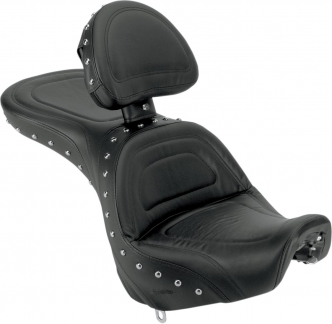Saddlemen Explorer Special Seat With Driver Backrest Harley Davidson 2000-2007 Softail Deuce Models (8202J)
