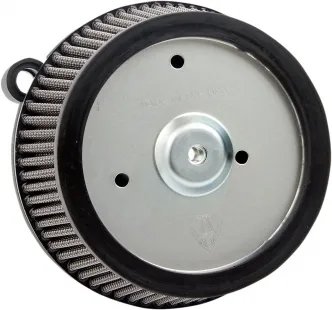 Arlen Ness Big Sucker Stage 1 Air Cleaner Kit With Black Backing Plate & Synthetic Filter For Harley Davidson 1991-2022 Sportster Models (50-574)