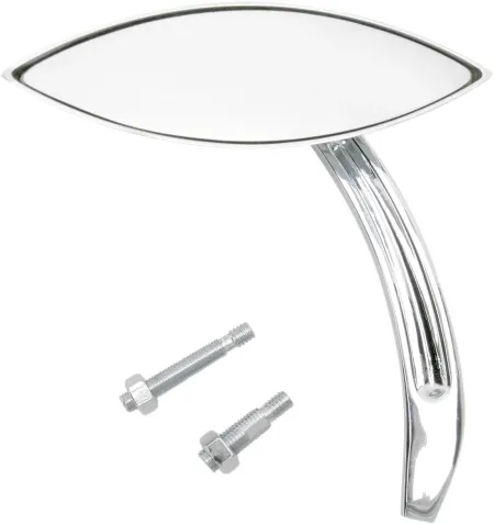 Arlen Ness 3D Cateye Right Mirror in Chrome Finish (13-069)