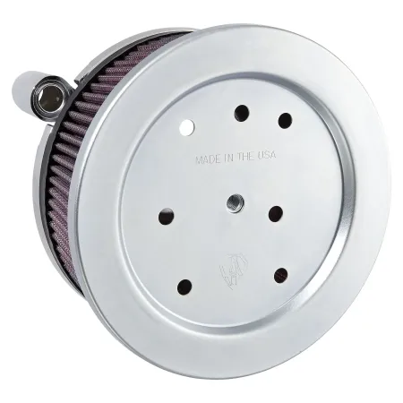 Arlen Ness Big Sucker Air Cleaner Kit With Chrome Backing Plate For Harley Davidson 2016-2020 Sportster Iron, Forty-Eight & Seventy-Two Models (18-446)