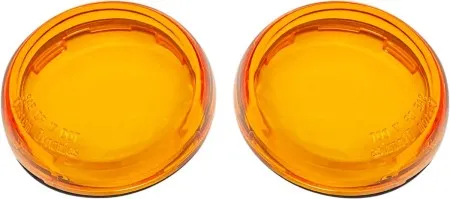 Custom Dynamics Probeam Bullet Style Amber Turn Signal Lenses For Harley Davidson Models (PRO-B-LENS-AMB)