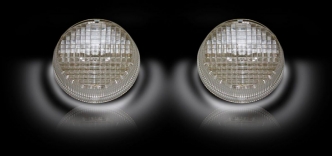 Custom Dynamics Clear  Cruiser Lenses For Honda & Kawasaki Motorcycles (CD-TSLHK-CLEAR)
