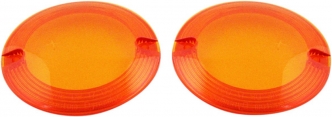 Custom Dynamics Amber ProBeam Flat Turn Signal Lenses (PB-F-LENS-AMBER)