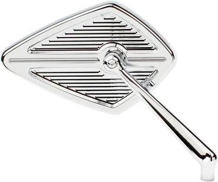 Arlen Ness Diamond Billet Right Hand Mirror in Chrome Finish (13-129)