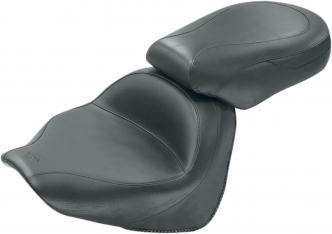 Mustang Two-Piece Wide Touring Vintage Seat For Yamaha V-Star Motorcycles (76563)