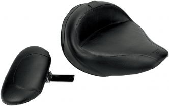 Mustang Smooth Vintage Solo Seat With Driver Backrest For Yamaha XV 1900 Motorcycles (79454)