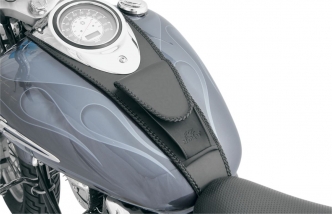 Mustang Pouch Tank Bib Plain For Yamaha 1999-2011 V-star 1100 Custom & 2000-2011 V-Star 1100 Classic Models (93304)