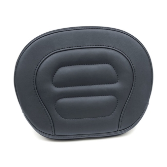 Mustang Contoured Vinyl Sissy Bar Backrest Pad in Black For 2013-2017 Softail Breakout Models (76289)