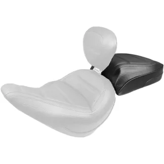 Mustang Tour Passenger Seat in Black For 2018-2021 Softail Slim Models (79026)