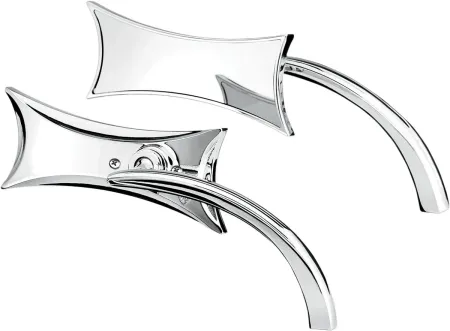 Arlen Ness Four Point Left Side Mirror in Chrome Finish (13-416)