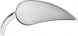 Arlen Ness RAD III Cast Right Side Mirror in Chrome Finish (13-091)