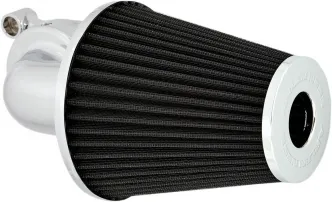 Arlen Ness Monster Sucker Air Cleaner In Chrome Finish For Harley Davidson 1991-2022 Sportster Models (81-011)