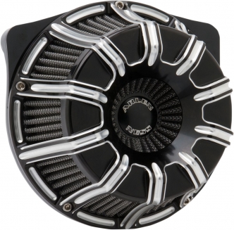 Arlen Ness 10-Gauge Inverted Air Cleaner Kit In Black Finish For Harley Davidson 1991-2020 Sportster Models (18-945)