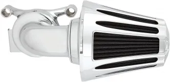 Arlen Ness Deep Cut Monster Sucker Air Cleaner In Chrome Finish For Harley Davidson 2008-2016 FLT & 2016-2017 FLST & FXDLS Models (81-029)