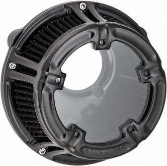 Arlen Ness Method Clear Series Air Cleaner In Black Finish For Harley Davidson 2018-2023 Softail & 2017-2023 Touring Models (18-965)