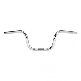 Biltwell Chumps 1 Inch Smooth Handlebars in Chrome Finish For Universal Fitment (Excluding Harley Davidson With Stock Hand Controls) (6005-1052)