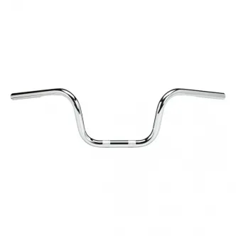 Biltwell Chumps 1 Inch Smooth Handlebars in Chrome Finish For Universal Fitment (Excluding Harley Davidson With Stock Hand Controls) (6005-1052)