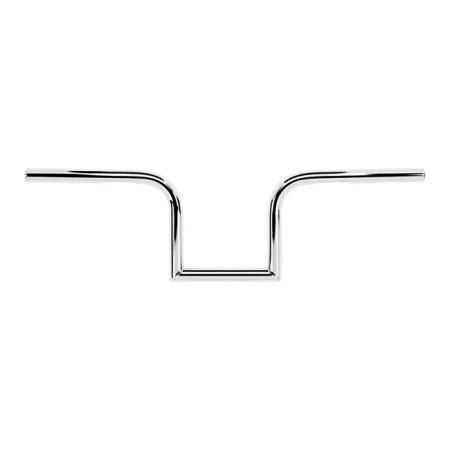 Biltwell Frisco 1 Inch Slotted Handlebars in Chrome Finish 1982-2022 Harley Davidson Models (Excl. All E-Throttle) (6003-1056)