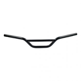 Biltwell Moto 1 Inch Smooth Handlebars In Black Finish For Universal Fitment (Excluding Harley Davidson With Stock Hand Controls) (6016-2012)