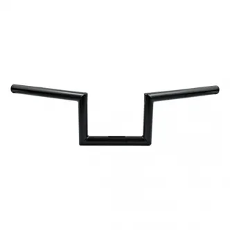 Biltwell Zed 1 Inch Smooth Handlebars In Black Finish For Universal Fitment (Excluding Harley Davidson With Stock Hand Controls) (6010-2012)
