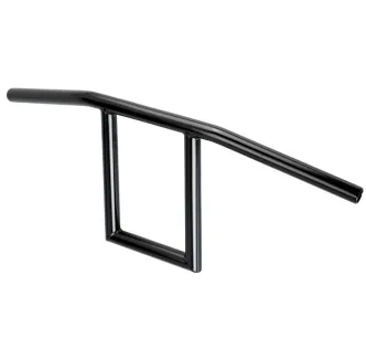 Biltwell Window 1 Inch Smooth Handlebars In Black Finish For Universal Fitment (Excluding Harley Davidson With Stock Hand Controls) (6006-2012)